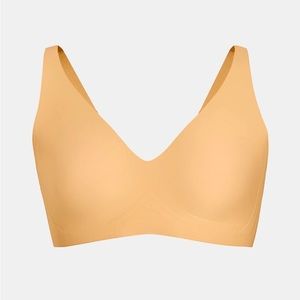 Knix V-Neck Revolution wireless bra NWT Sz XXL++ color warm sand